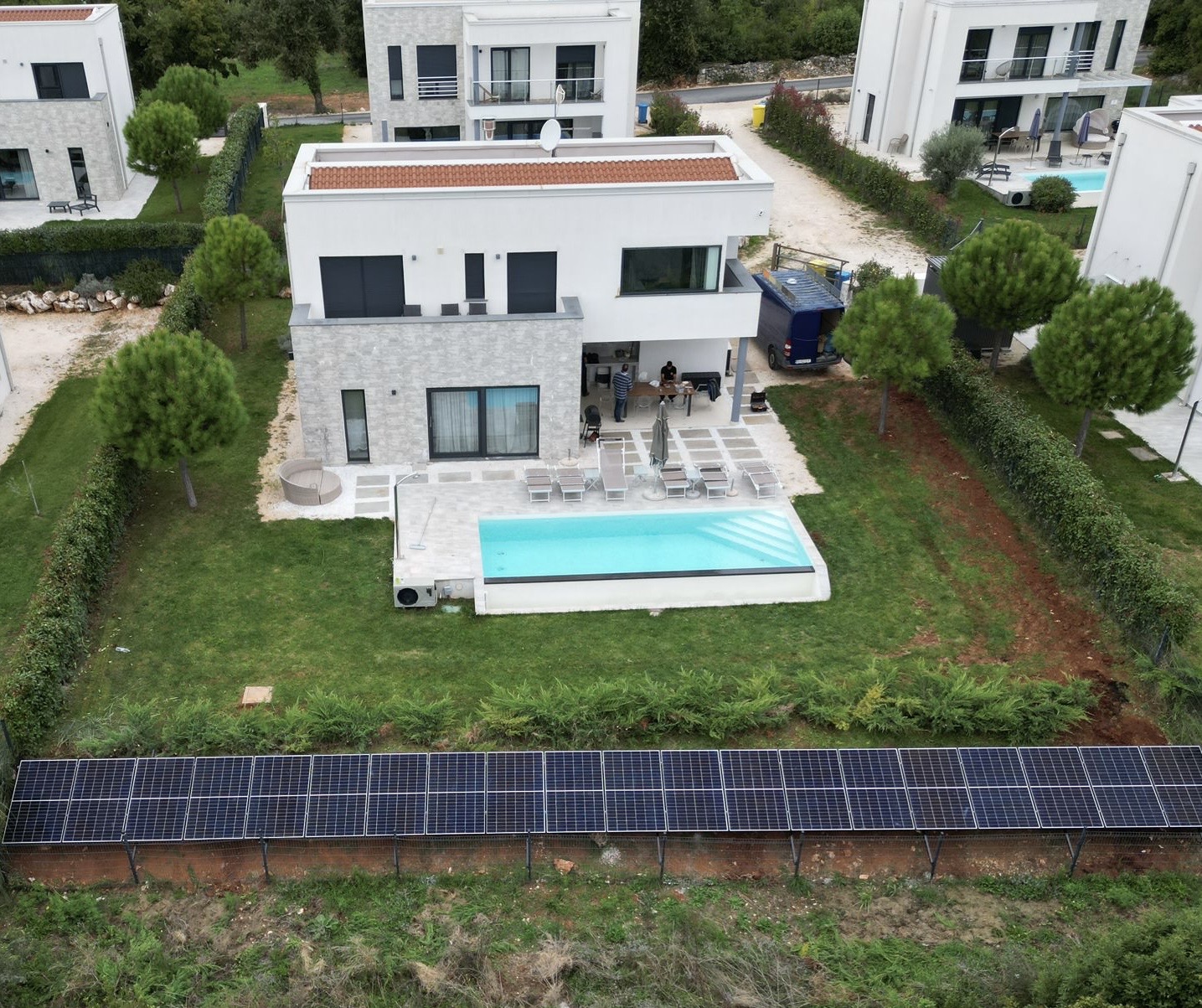 Solarna elektrana snage 9 kW na obiteljskoj kući u Krinici — projekt Solar Home